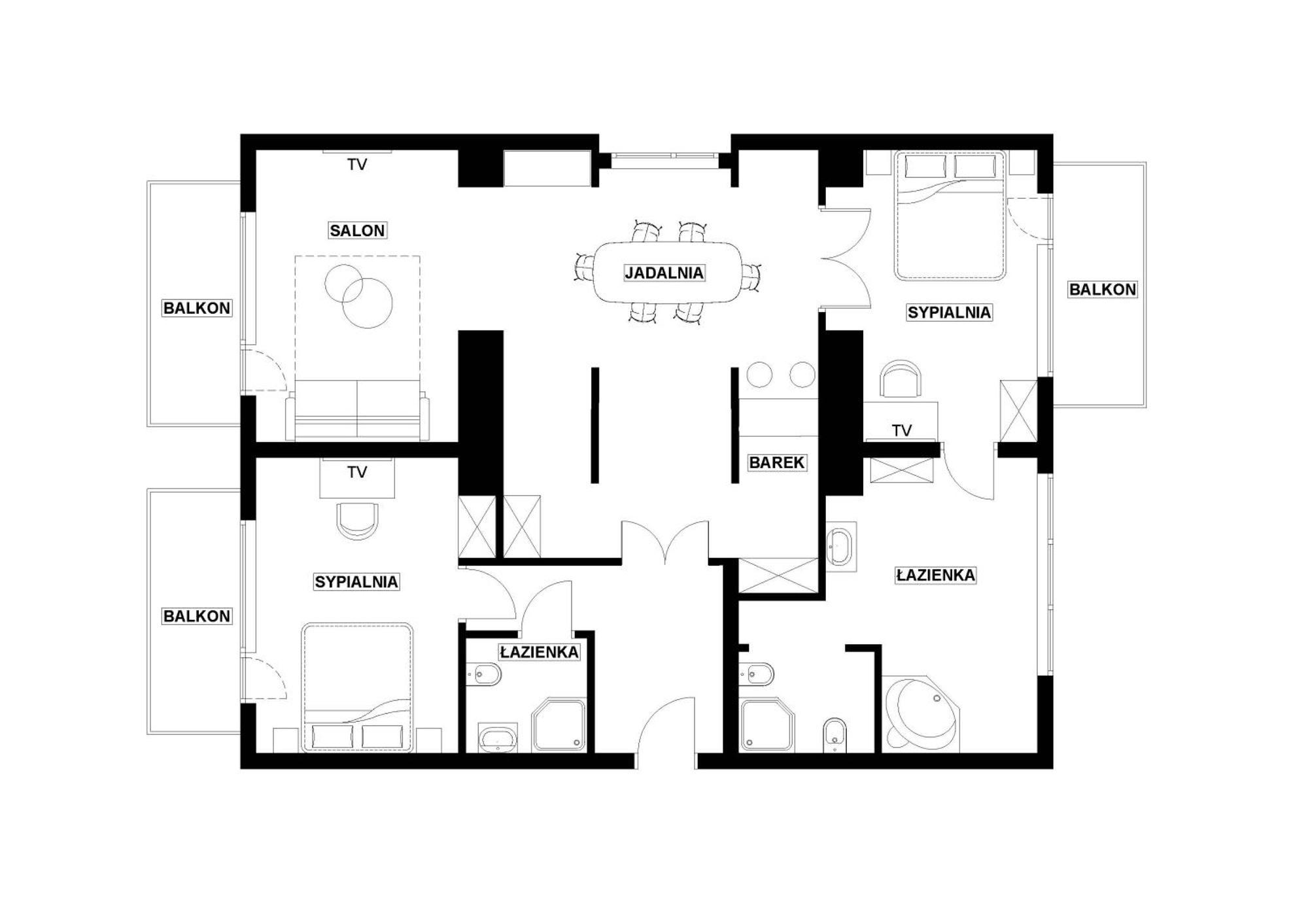 Apartament Senator 115M2 Panzió Katowice Kültér fotó